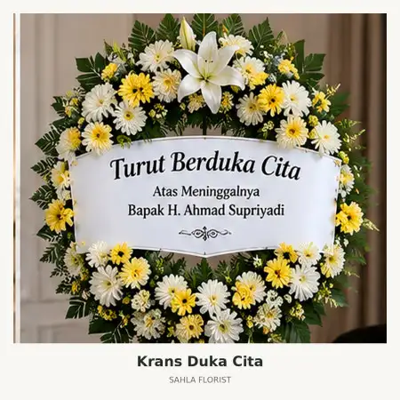 Krans Bunga Duka Kademangan